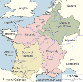 Frankish Map 715 Frankish Map 715